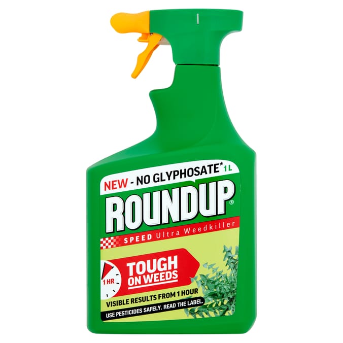 Roundup Speed Ultra Weedkiller 1L Actions