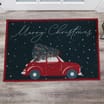 Festive Feeling Washable Door Mat - Merry Christmas