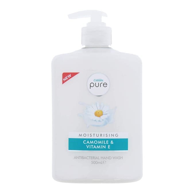 Cussons Pure Moisturising Camomile & Vitamin E Handwash 500ml