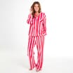Originals Ladies Pink & Red Striped Pyjamas