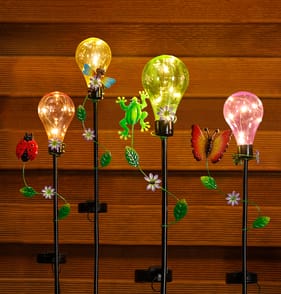 Firefly Bulb Animal Solar Light Stake