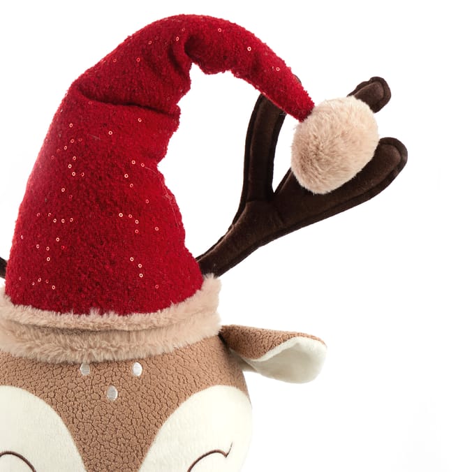 Sleigh Bell Reindeer Pull Up