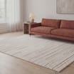 Asiatic Oslo Broken Stripes Rug OS04 - Cream/Natural
