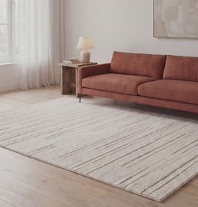 Asiatic Oslo Broken Stripes Rug OS04 - Cream/Natural