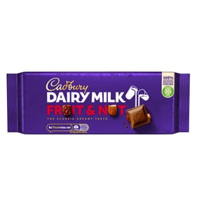 Cadbury Dairy Milk Fruit & Nut Chocolate Bar 180g