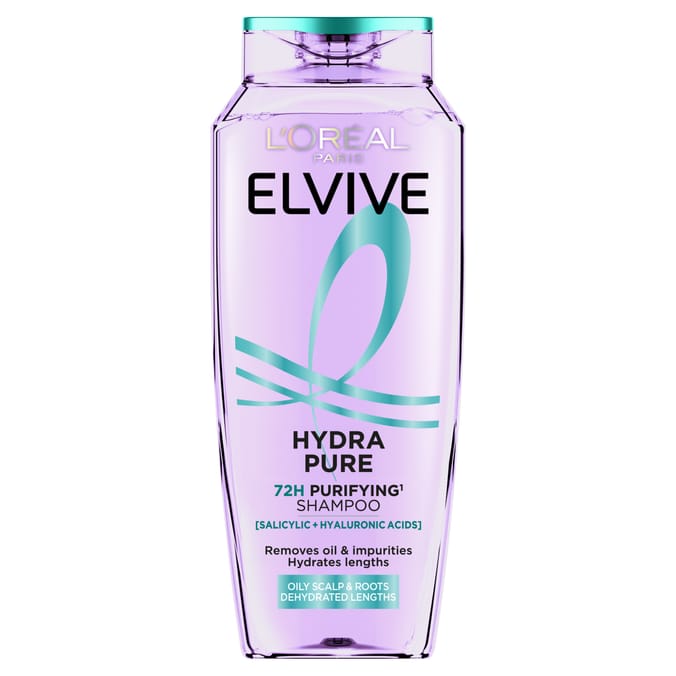 L’Oréal Paris Elvive Hydra Pure 72H Purifying Shampoo 500ml
