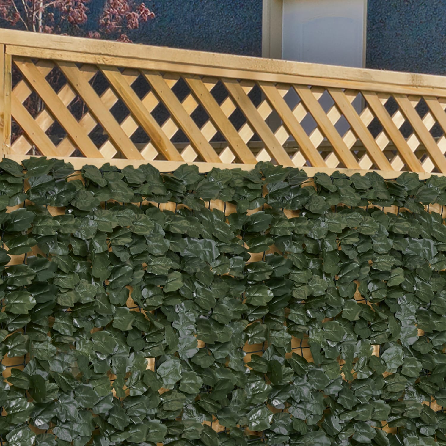 Jardin 3x1m Artificial Ivy Leaf Hedge Home Bargains