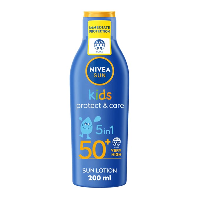 Nivea Sun Kids Protect & Care Sun Lotion 200ml - SPF50+