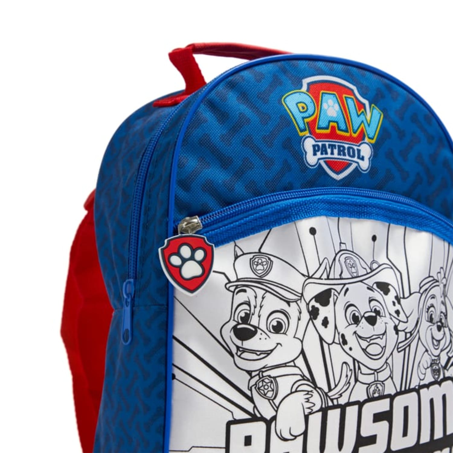 Paw Patrol Colour Your Own Backpack | Home Bargains