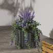 Jardin Artificial Flower In Rattan Planter