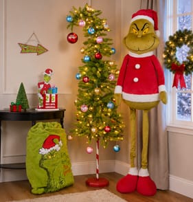 Grinch 6ft Pull Up Grinch