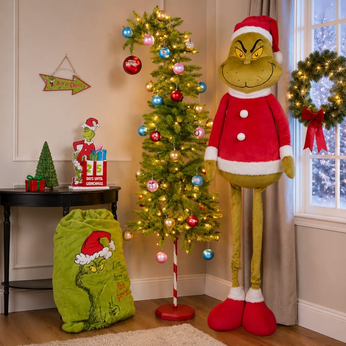 Grinch 6ft Pull Up Grinch
