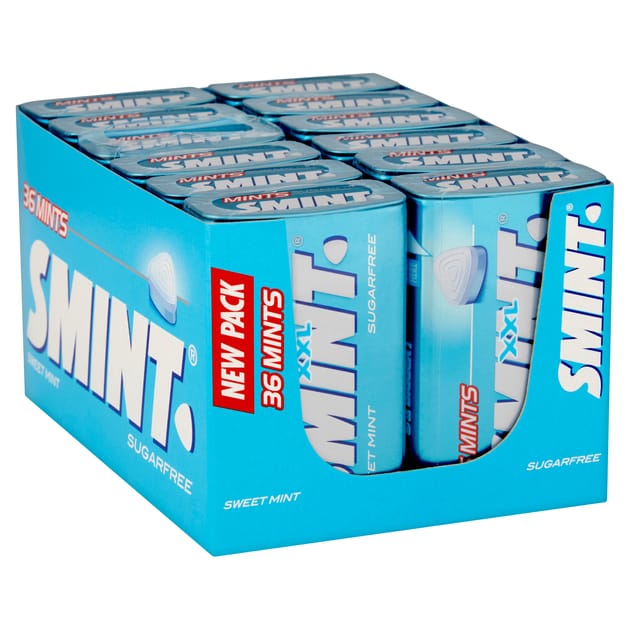 Smint Sweet Mint XXL 36 Mints 25g x12 | Home Bargains
