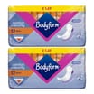 Bodyform Maxi Normal Sanitary Towels 12pack x2