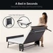 Jay-Be GP120 Grand Folding Bed with e-Pocket Tufted Mattress - Small Double