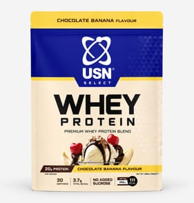 USN Select Whey Protein Chocolate Banana 900g