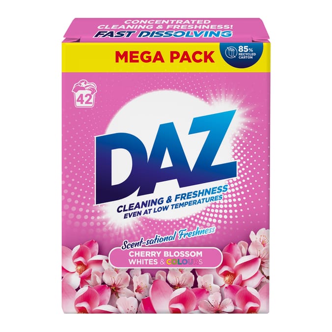 Daz Cherry Blossom Whites & Colours 2.1kg 42 Washes