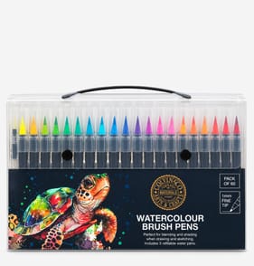 Colvin & Co Watercolour Brush Pens 60 Pack