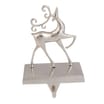 Festive Feeling Silver Christmas Stocking Holder - Reindeer