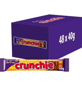 Cadbury Crunchie Chocolate Bar 40g x48