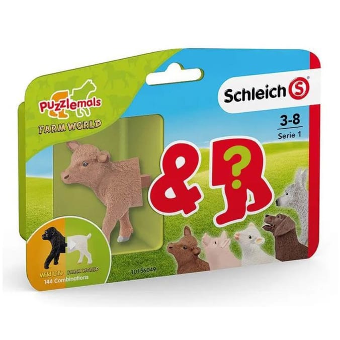 Schleich Farm World Puzzleamals - Assorted