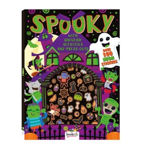 Spooky Neon Sticker Book