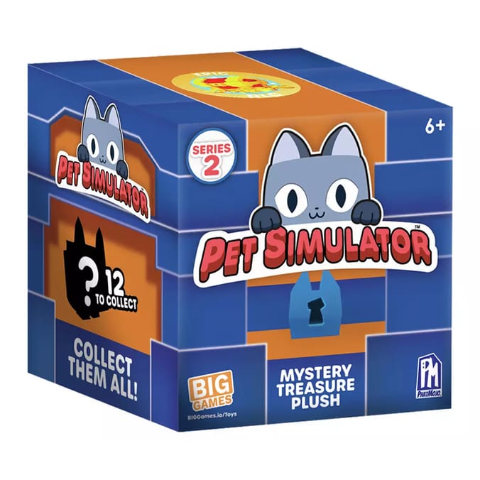 Pet Simulator Series 2 Mystery Treasure Plush