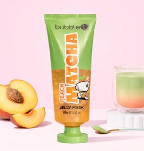 Bubble T Peach Matcha Jelly Mask 100g