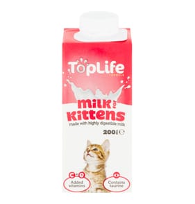 Toplife Formula Milk for Kittens 200ml x18