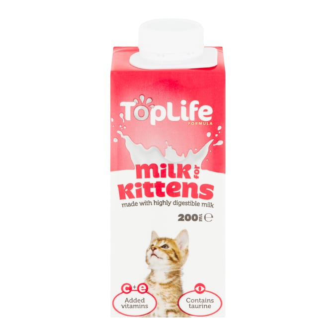 Toplife Formula Milk for Kittens 200ml x18