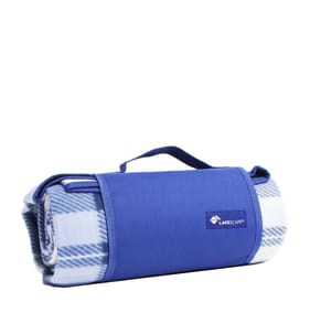 Lakescape Picnic Blanket - Blue Check