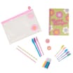 Scribble Pop Shop Stationery Wallet Flower