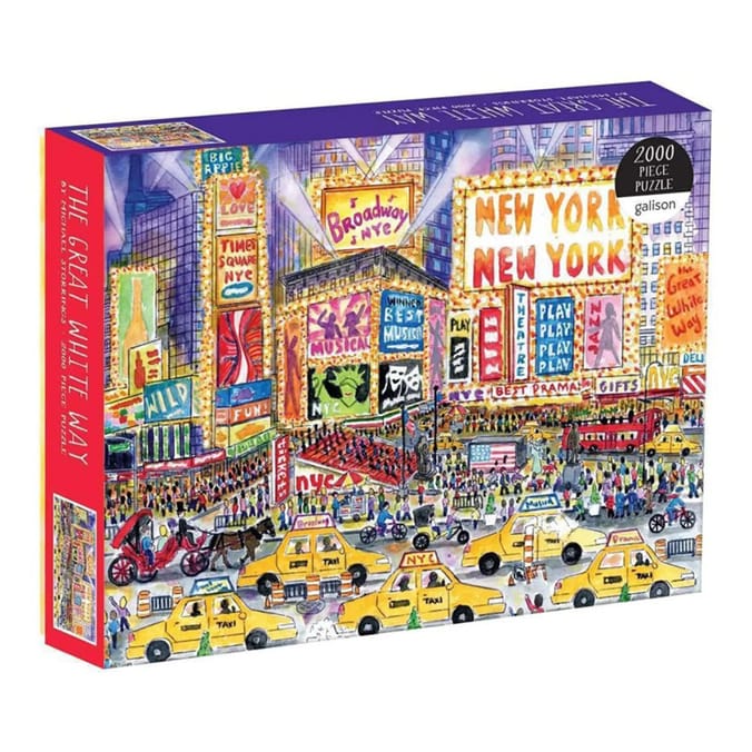 Galison Puzzle 2000 Pcs - The Great White Way