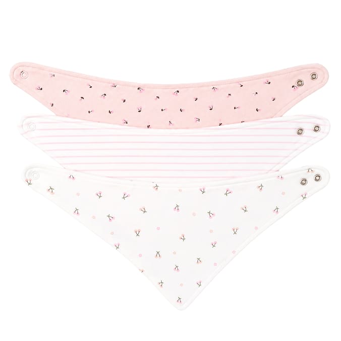 Pure Baby Bandana Bibs 3 Pack