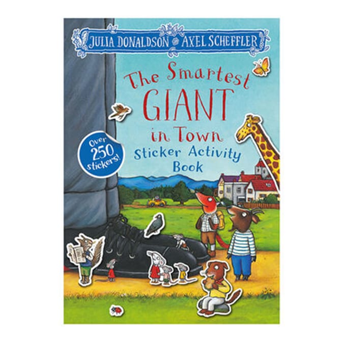 The Smartest Giant in Town Sticker Activity Book