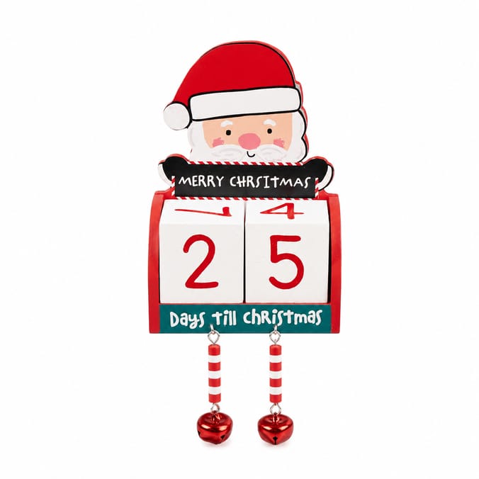 Sleigh Bells Advent Countdown - Santa