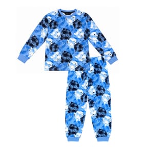 Originals Blue Fleece Football Pyjamas