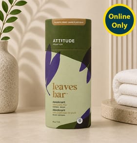Attitude Natural Care Leaves Bar Herbal Musk Deodorant 85g