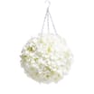 Jardin Faux Hydrangea Ball - White