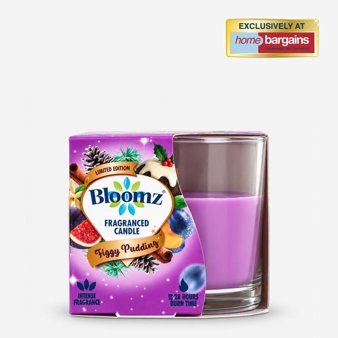 Bloomz Fragranced Candle 170g - Figgy Pudding