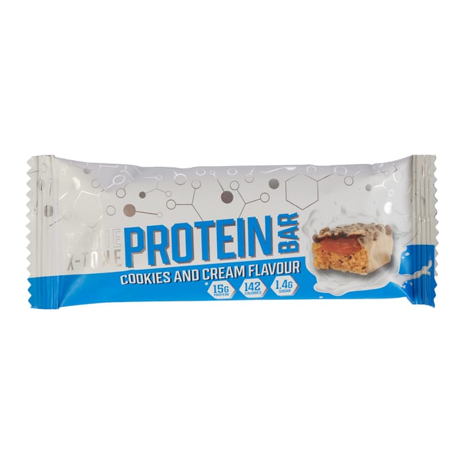 X-Tone Protein Bar 45g - Cookies & Cream x16