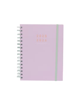 A5 Academic Diary 2025-2026 - Purple