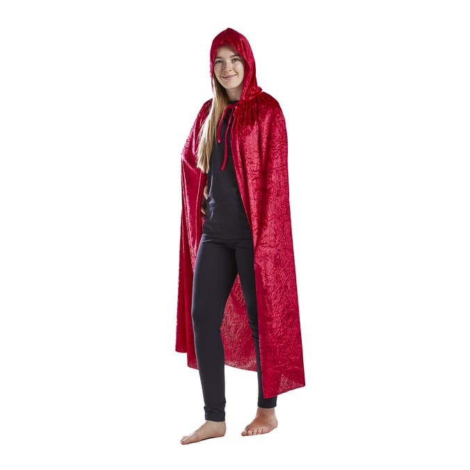 Hallow Scream Adults Velour Cape