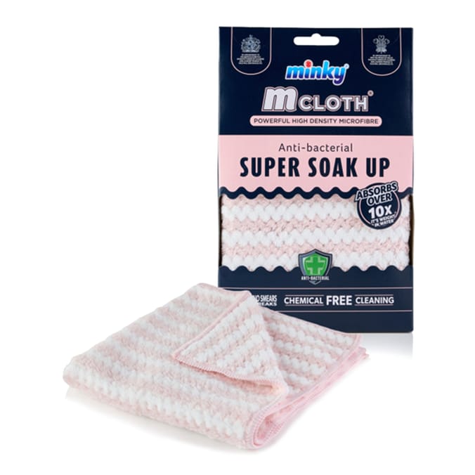 Minky M Cloth Anti-Bacterial Super Soak Up