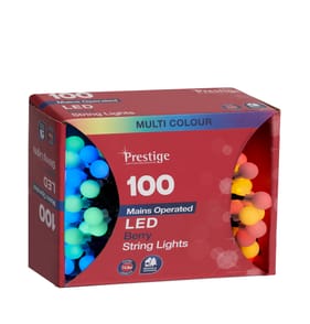 Prestige 100 LED Berry String Lights - Multi Colour