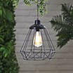Firefly Hanging Metal Solar Light