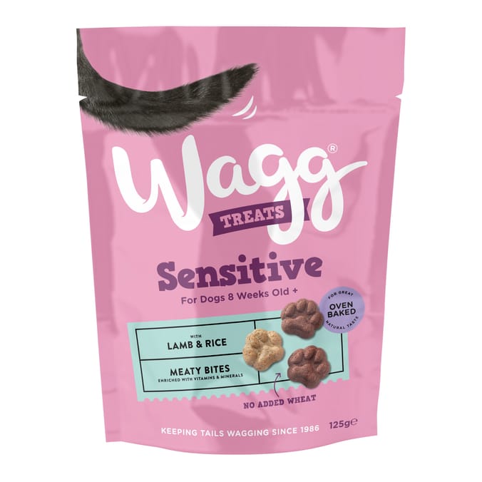 Wagg Sensitive Treats 125g - Lamb & Rice