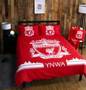 Liverpool FC Tone Panel Duvet Set - Double
