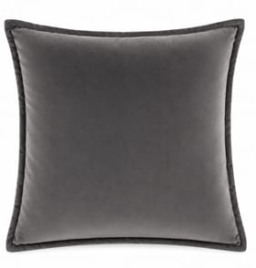 Home Collections Charcoal Velvet Cushion 55 x 55cm