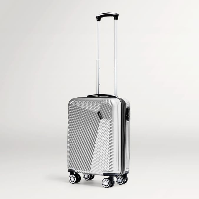 Salisburys Hard Shell Suitcase - Silver